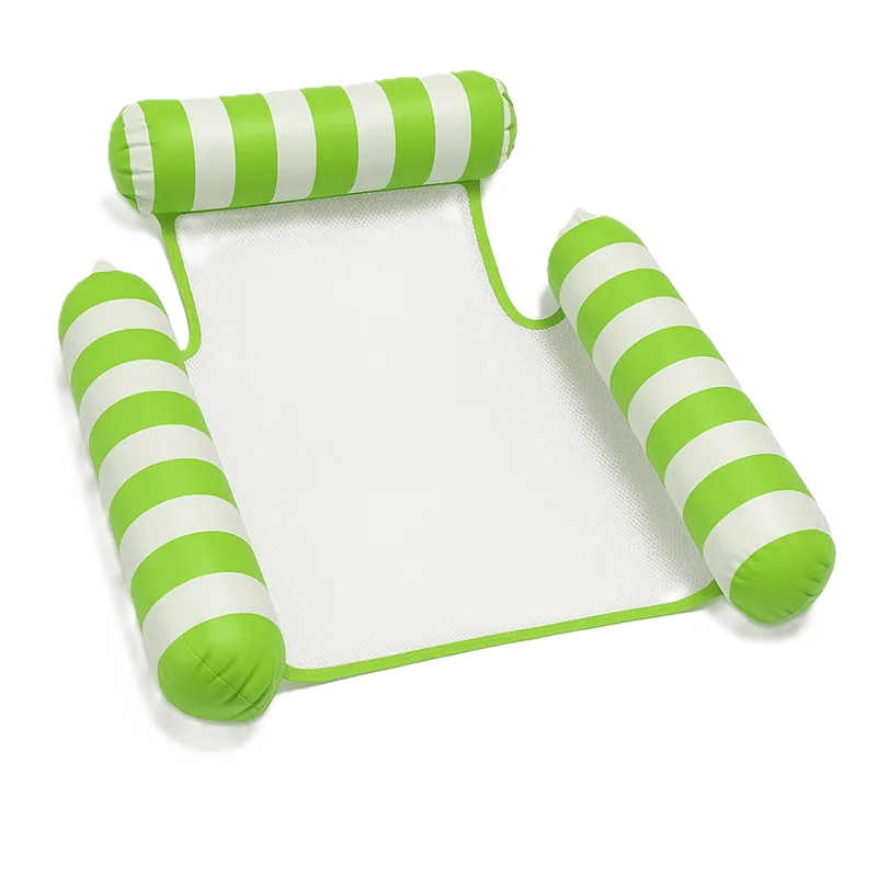 Waterhangmat 3-zijdig Streep - Groen