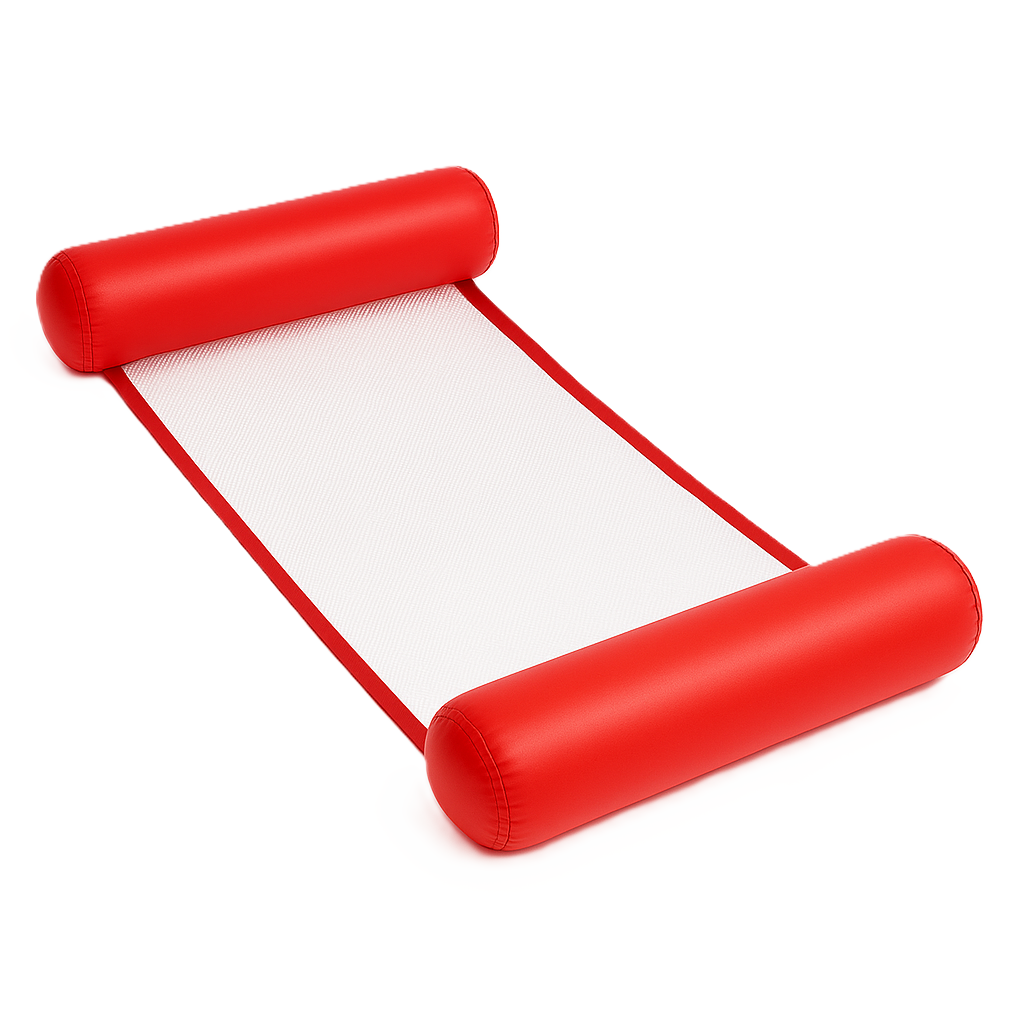 Waterhangmat - Twee Zijden - Effen - Rood