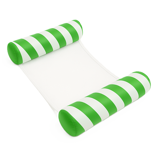 Waterhangmat - Twee Zijden - Diagonale Streep - Groen