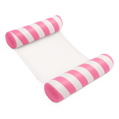 Waterhangmat - Twee Zijden - Diagonale Streep - Roze