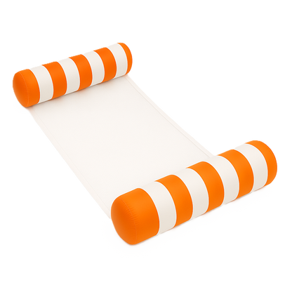 Waterhangmat - Twee Zijden - Streep - Oranje