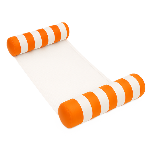 Waterhangmat - Twee Zijden - Streep - Oranje