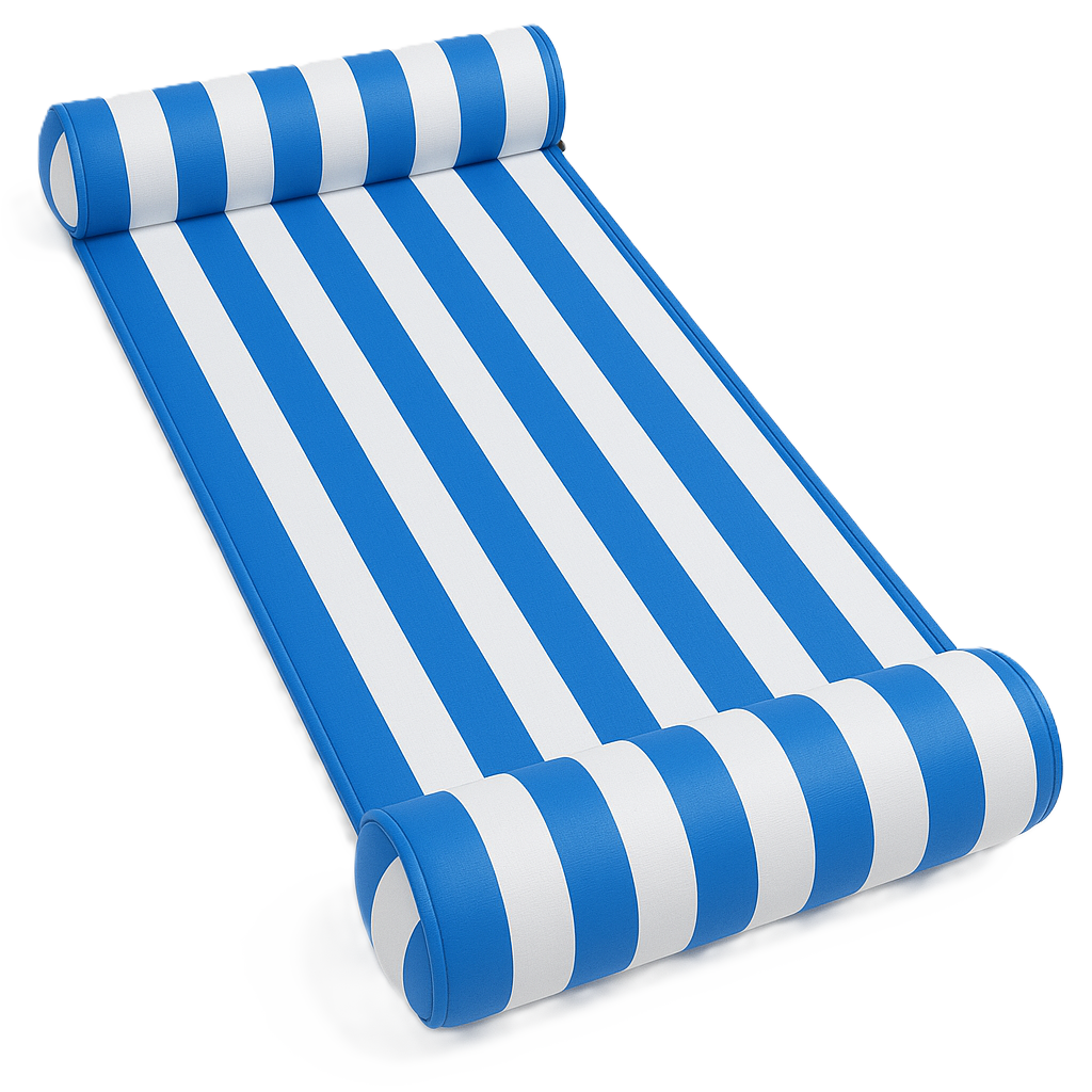 Waterhangmat - Twee Zijden - Luxe Waterhangmat- Blauw