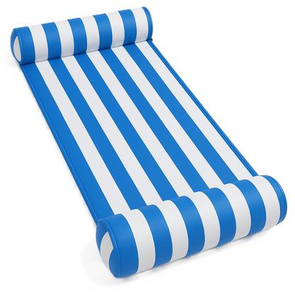 Waterhangmat - Twee Zijden - Luxe Waterhangmat- Blauw