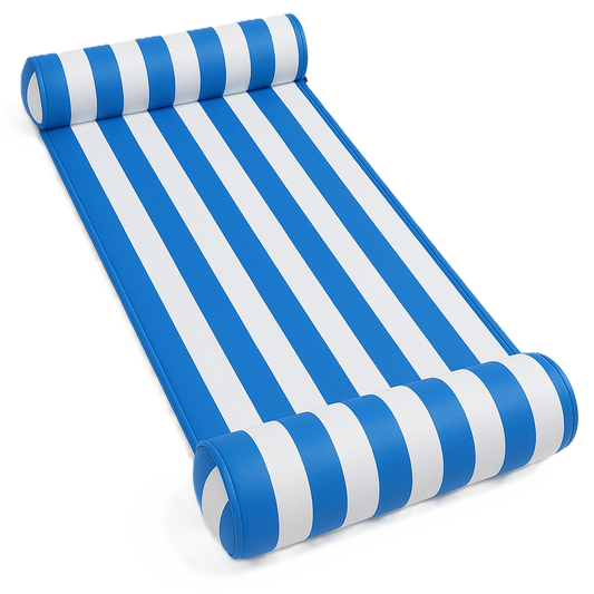Waterhangmat - Twee Zijden - Luxe Waterhangmat- Blauw