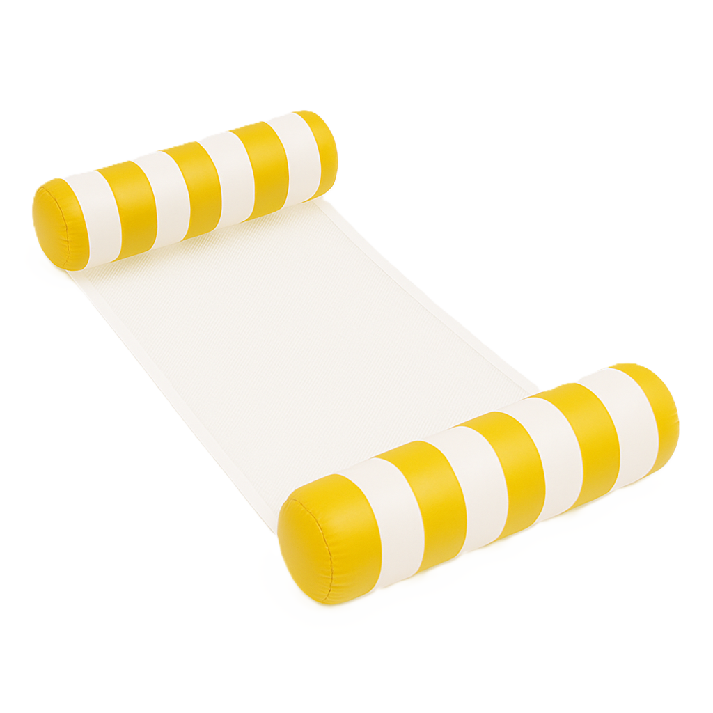 Waterhangmat - Twee Zijden - Streep - Geel