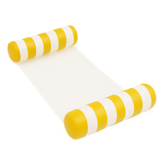 Waterhangmat - Twee Zijden - Streep - Geel