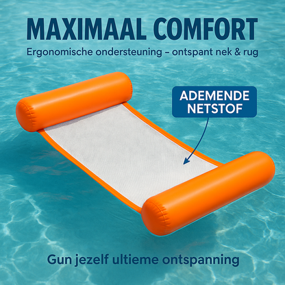 Waterhangmat - Twee Zijden - Effen - Oranje