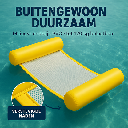Waterhangmat - Twee Zijden - Effen - Geel