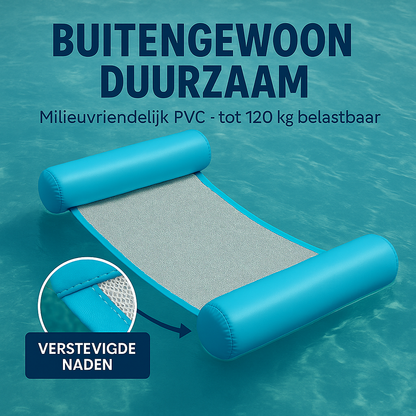 Waterhangmat - Twee Zijden - Effen - Lichtblauw