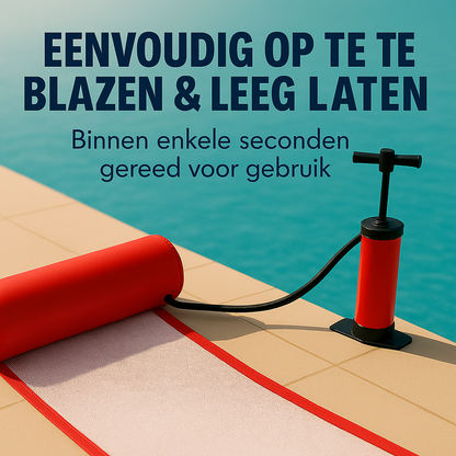 Waterhangmat - Twee Zijden - Effen - Rood