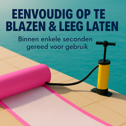 Waterhangmat - Twee Zijden - Effen - Roze