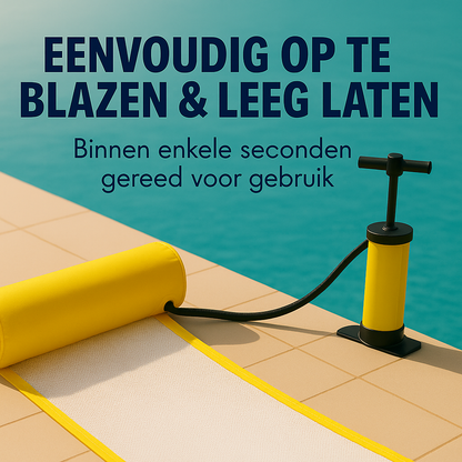Waterhangmat - Twee Zijden - Effen - Geel