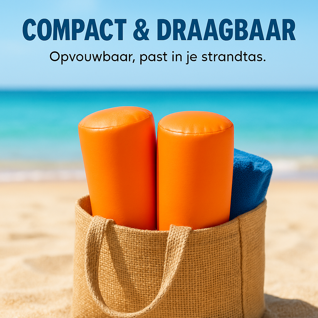 Waterhangmat - Twee Zijden - Effen - Oranje