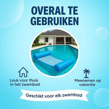 Waterhangmat - Twee Zijden - Effen - Lichtblauw