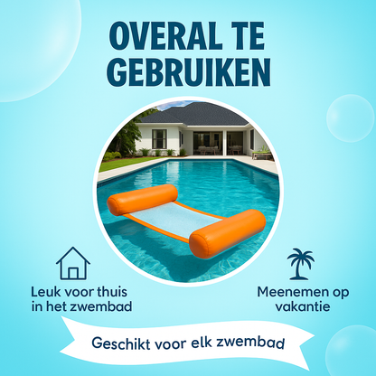 Waterhangmat - Twee Zijden - Effen - Oranje