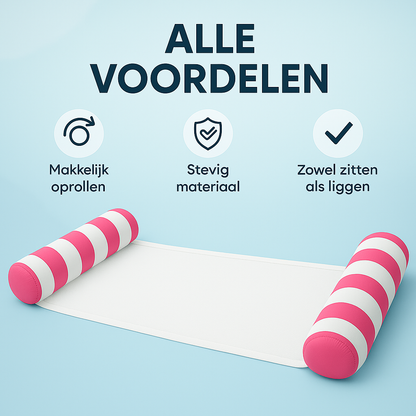 Waterhangmat - Twee Zijden - Streep - Roze