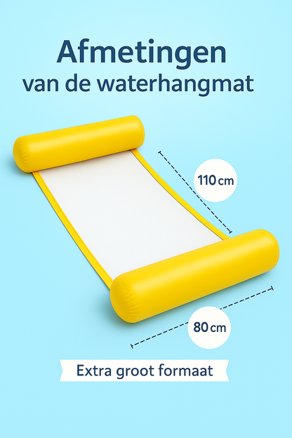 Waterhangmat - Twee Zijden - Effen - Geel