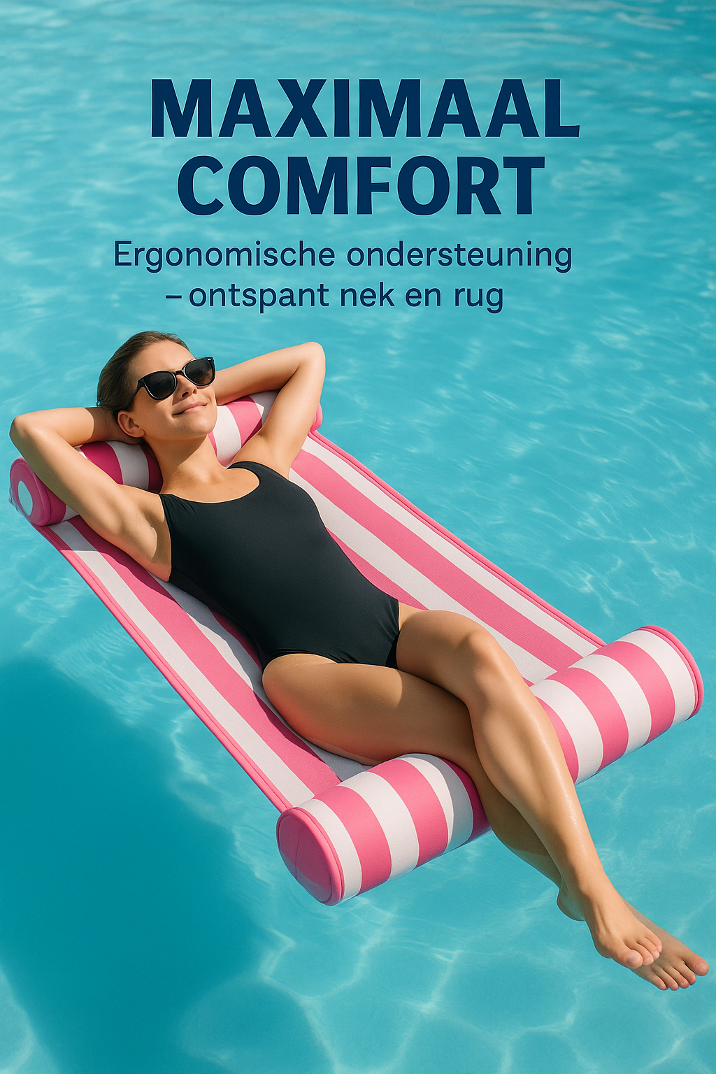 Waterhangmat - Twee Zijden - Luxe Waterhangmat- Roze