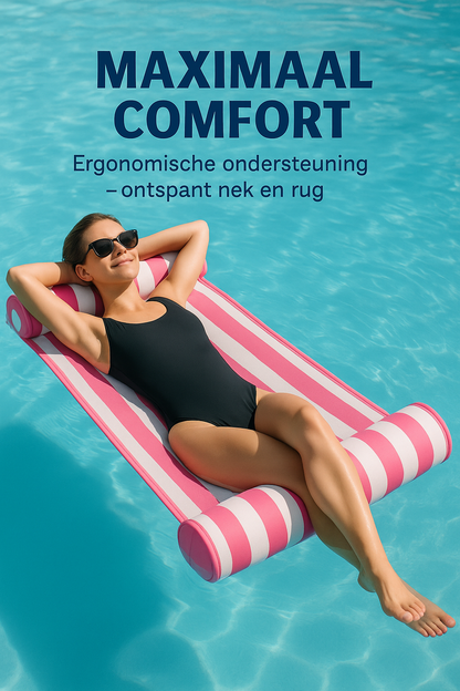 Waterhangmat - Twee Zijden - Luxe Waterhangmat- Roze